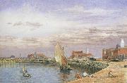 John brett,ARA View at Great Yarmouth (mk46) oil painting picture wholesale